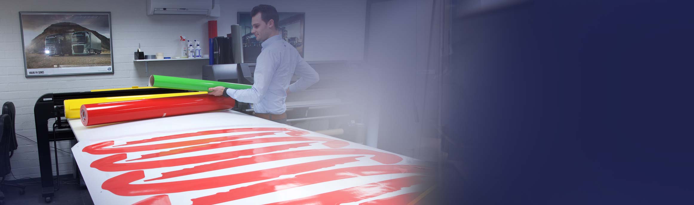 Belettering en design bij BAS Truck Center