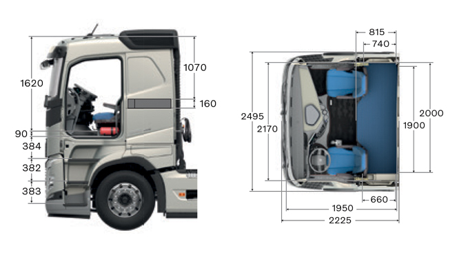 Volvo FH Sleeper Cabine