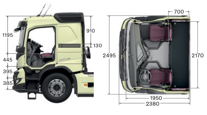 Volvo FMX Slaapcabine