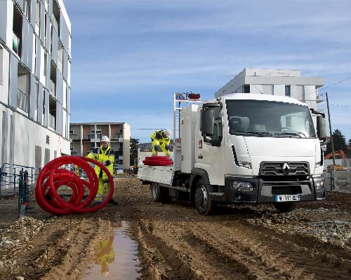 Renault D in de bouw