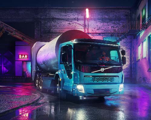Volvo FE silo
