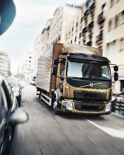 Volvo FL in de stad
