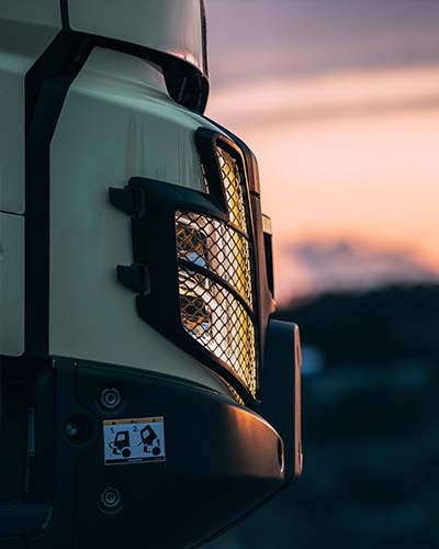 Volvo FMX close-up
