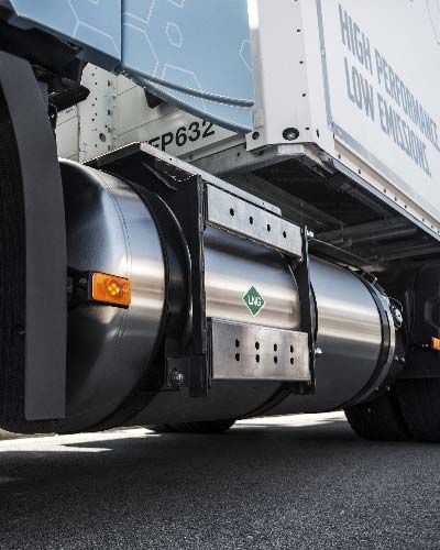 Volvo LNG tank