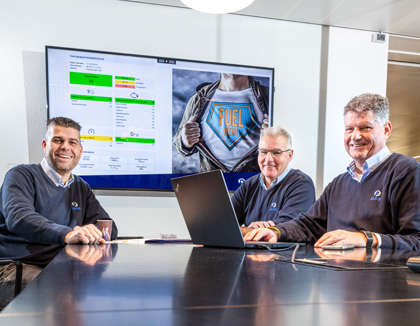 chauffeurs trainingen bij bas truck center